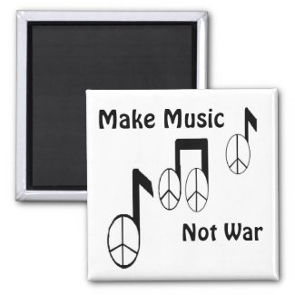 music notes magnet
