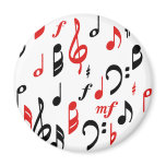 Music Notes Magnets