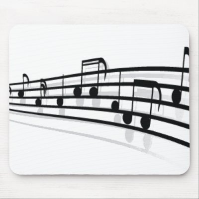 Music Notes mousepads