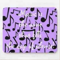 Music Notes Mousepad