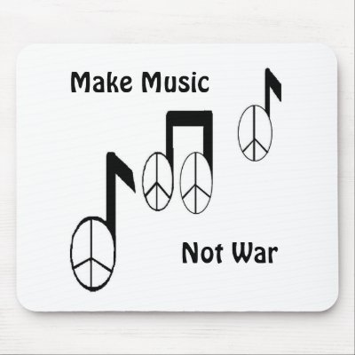 music notes mousepads