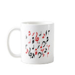 Music Notes Coffee Mug