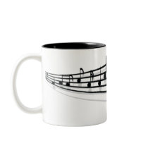 Music Notes Mug