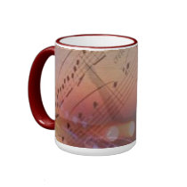 Music Notes mugs by Mugs4All Music Notes mugs