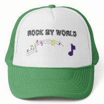 music-notes, musicnote, ROCK MY WORLD hats