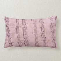 Music notes pillow pillows