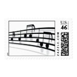 Music Notes Postage Stamps