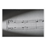 Music Notes Personalized Stationery