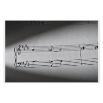 Music Notes Personalized Stationery