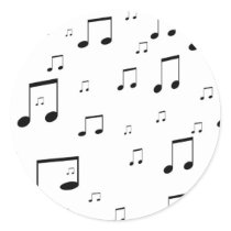 Music Notes stickers