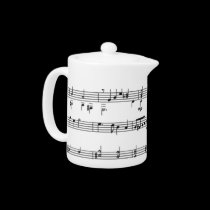 Music Notes teapots