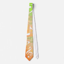 Music notes ties