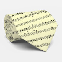 Music Notes Neck Ties