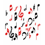 Music Notes T Shirt
