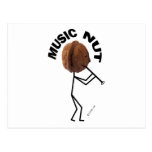 Music Nut Postcards