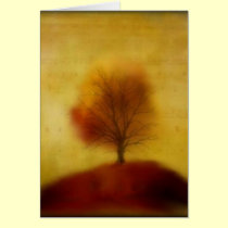 Music of Autumn Card cards
