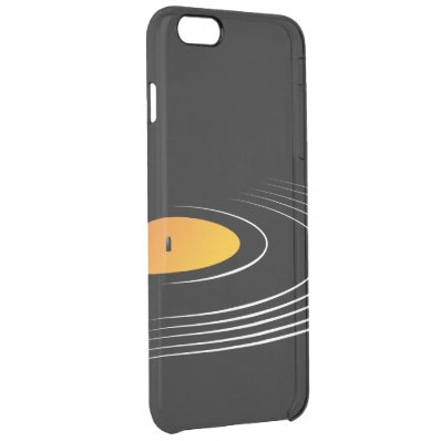 Music Old Vinyl Record Clear iPhone 6 Plus Case
