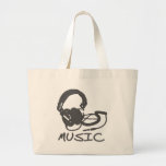 Music Original Art! Tote Bags