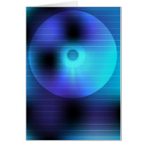Music Party Background Cards