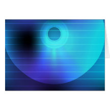 Music Party Background Greeting Card