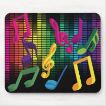 Music Party Background Mousepads