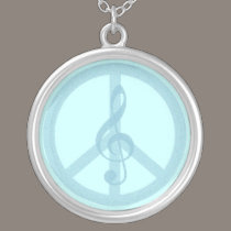 Music Peace necklaces