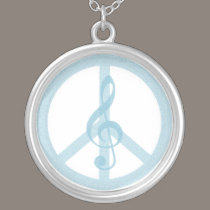 Music Peace necklaces