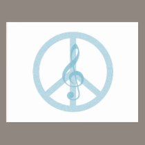 Music Peace postcards
