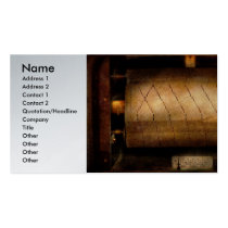 Music - Piano - Binary Code  business cards