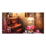 Music - Piano - The Music Room Custom Photo Card