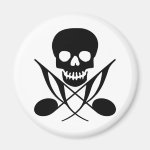 Music Pirate Fridge Magnet Music Pirate Fridge Magnet