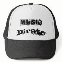 MUSIC  PIRATE hats