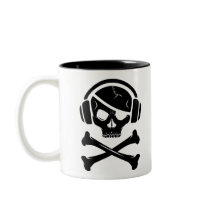 Music Pirate Piracy anti-riaa icon mugs