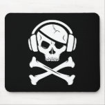 Music Pirate Piracy anti-riaa logo mousepads