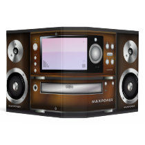 Music Player 3 Ring Binders