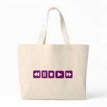 Music Player Tote Bags