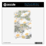 Music Player Flower skin Skins For iPod Touch 4G