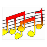 Music Post Cards
