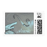 Music Postage Stamp