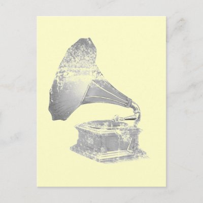 music postcards