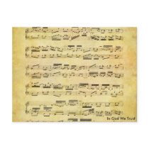 Music postcard 24