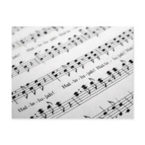 Music postcard 38