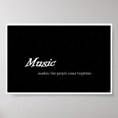 Music posters