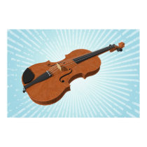 Music Poster: Violin 3D Model posters