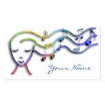 music profile card business cards