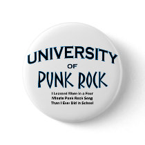 music-punk rock buttons