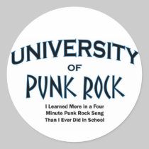 music-punk rock stickers