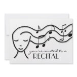music recital invitation