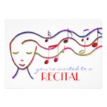 music recital invitation