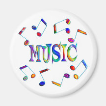 Music Refrigerator Magnet